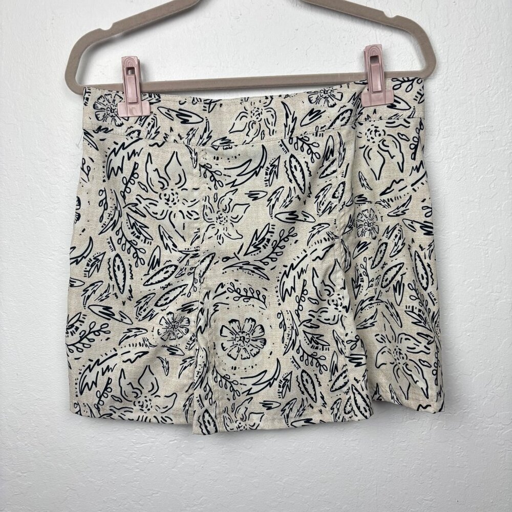 Ripskirt Hawaii M Womens Floral Print High-Waist Wrap Skirt Y2K - Picture 2 of 3